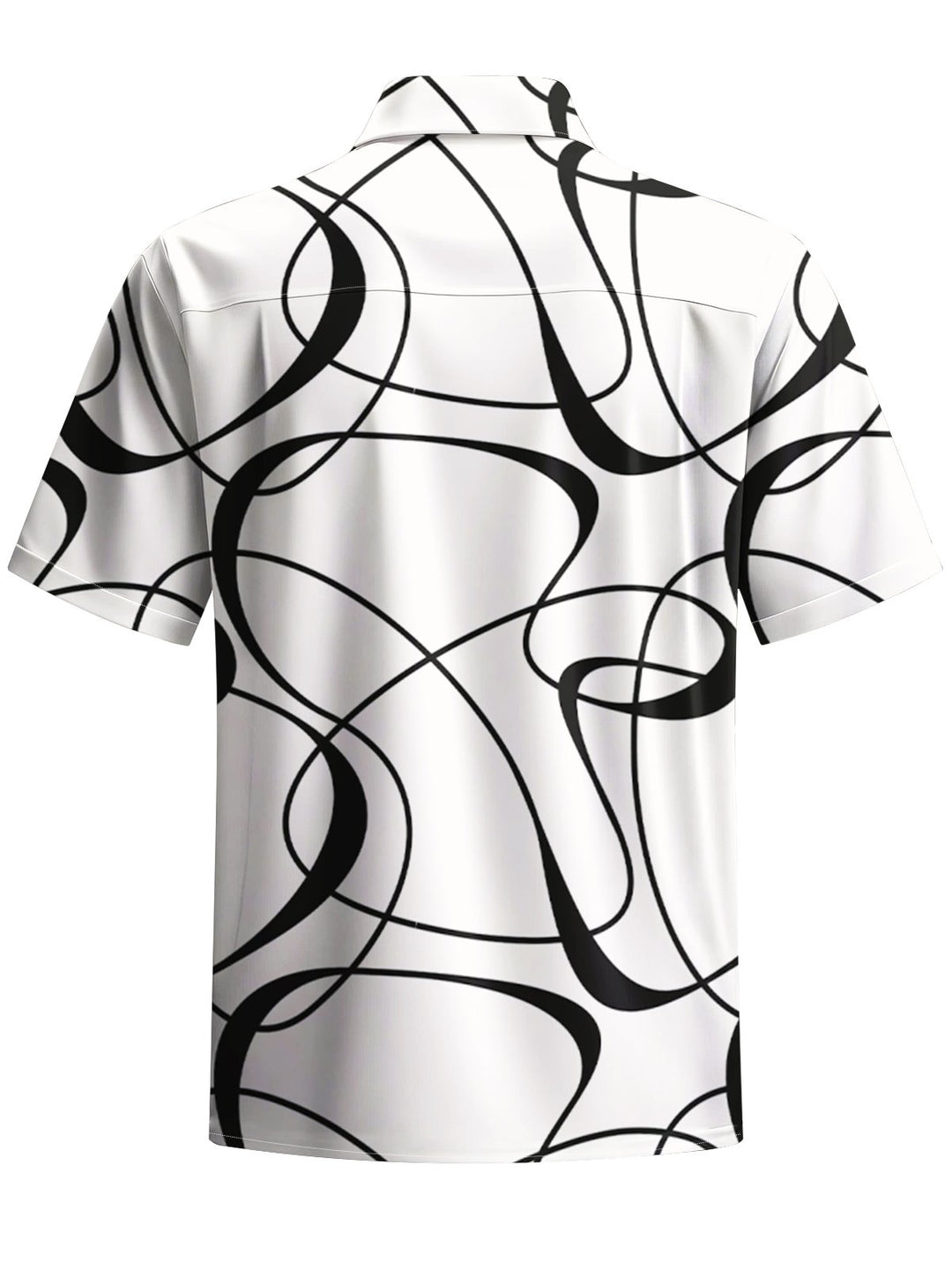 Alohadaddy® Casual Stripe Abstract Print Art Pocket Stretch Men&