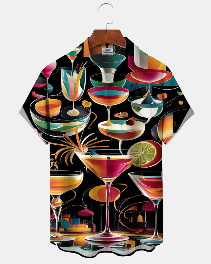 Alohadaddy® Casual Cocktail Print Men&