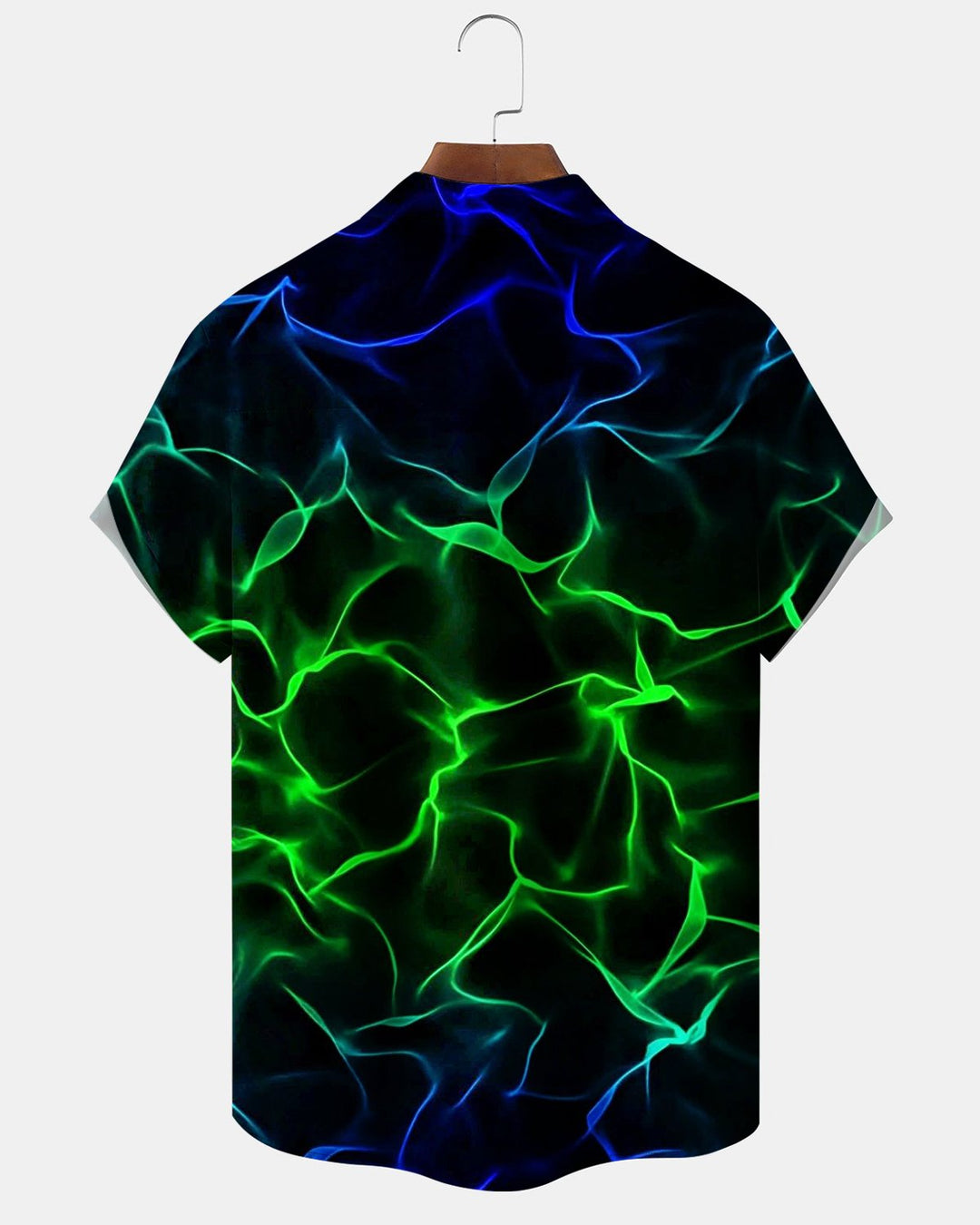 Alohadaddy® Casual Abstract Lightning Stripe Print Men&