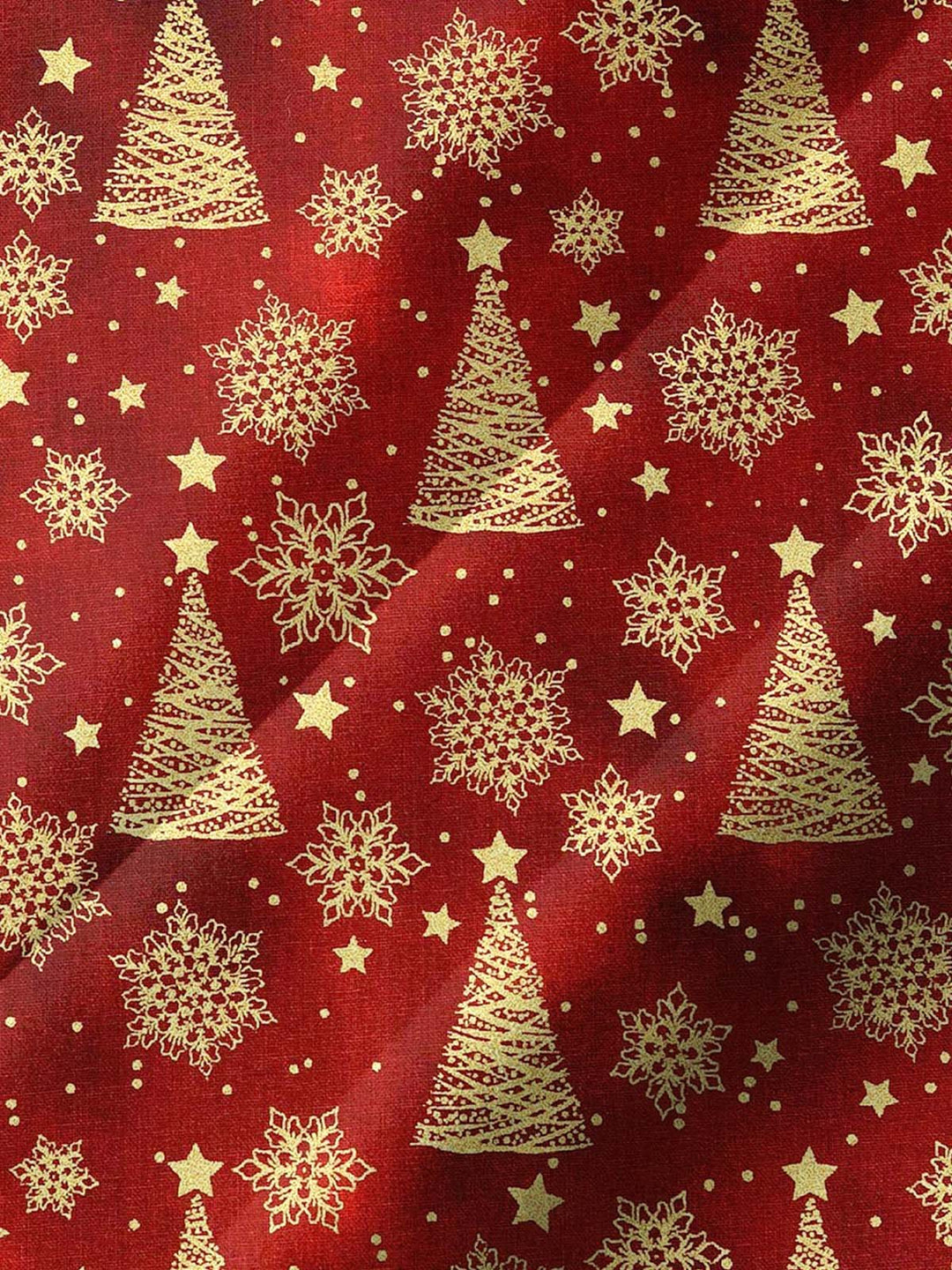 Alohadaddy® Christmas Snowflake Fir Art Print Pocket Stretch Men&