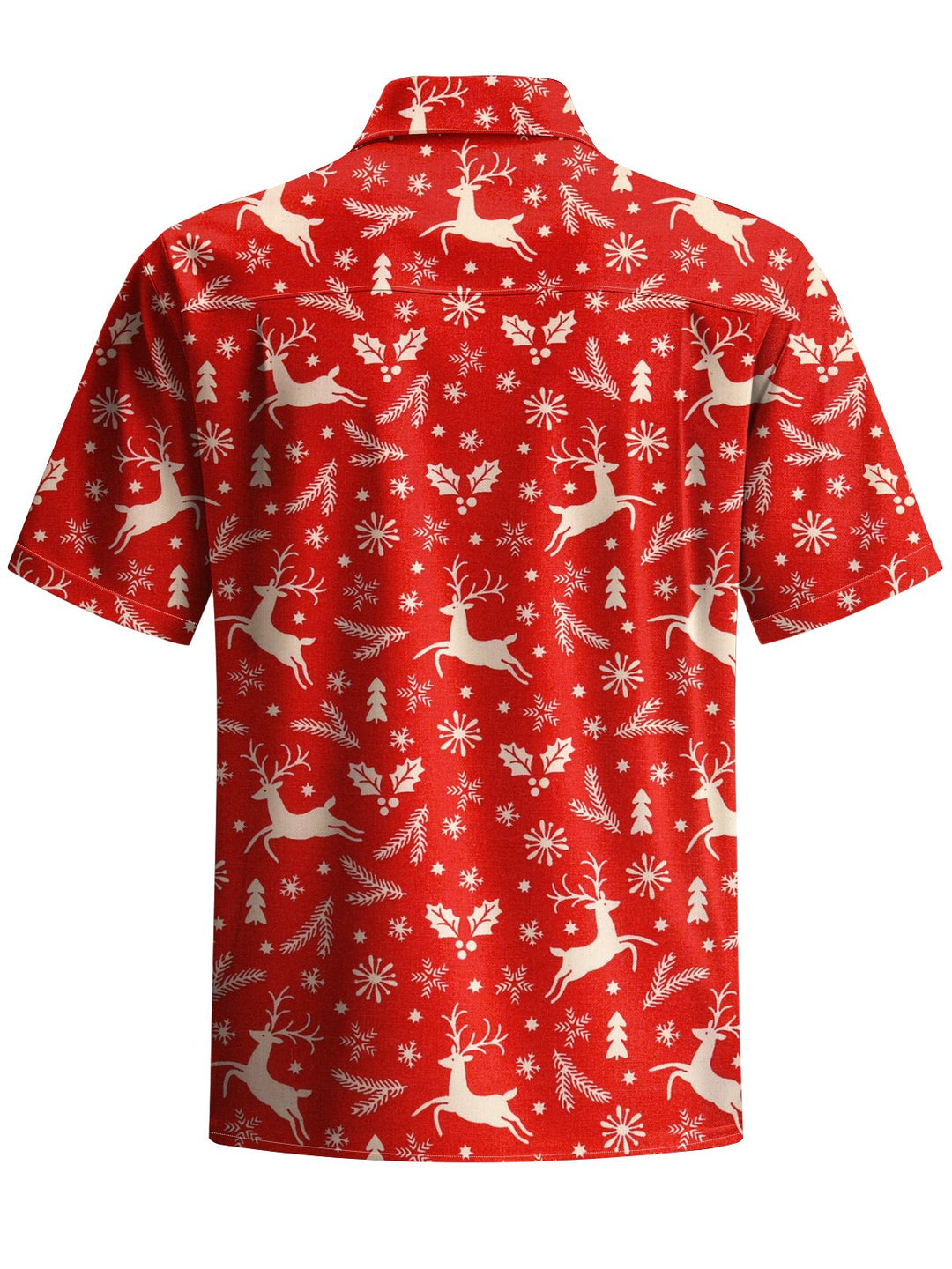 Alohadaddy® Christmas Elk Print Art Pocket Stretch Men&