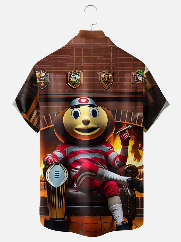 Alohadaddy® Halloween Cartoon Movie Fun Print Men&