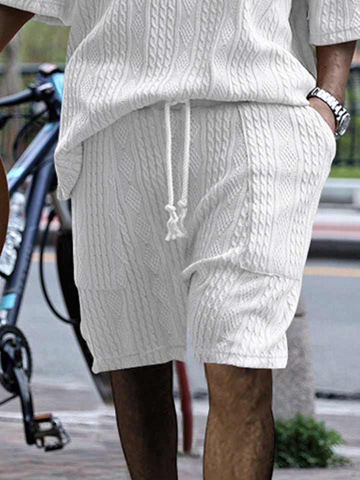 Alohadaddy Basics Casual Jacquard Men&