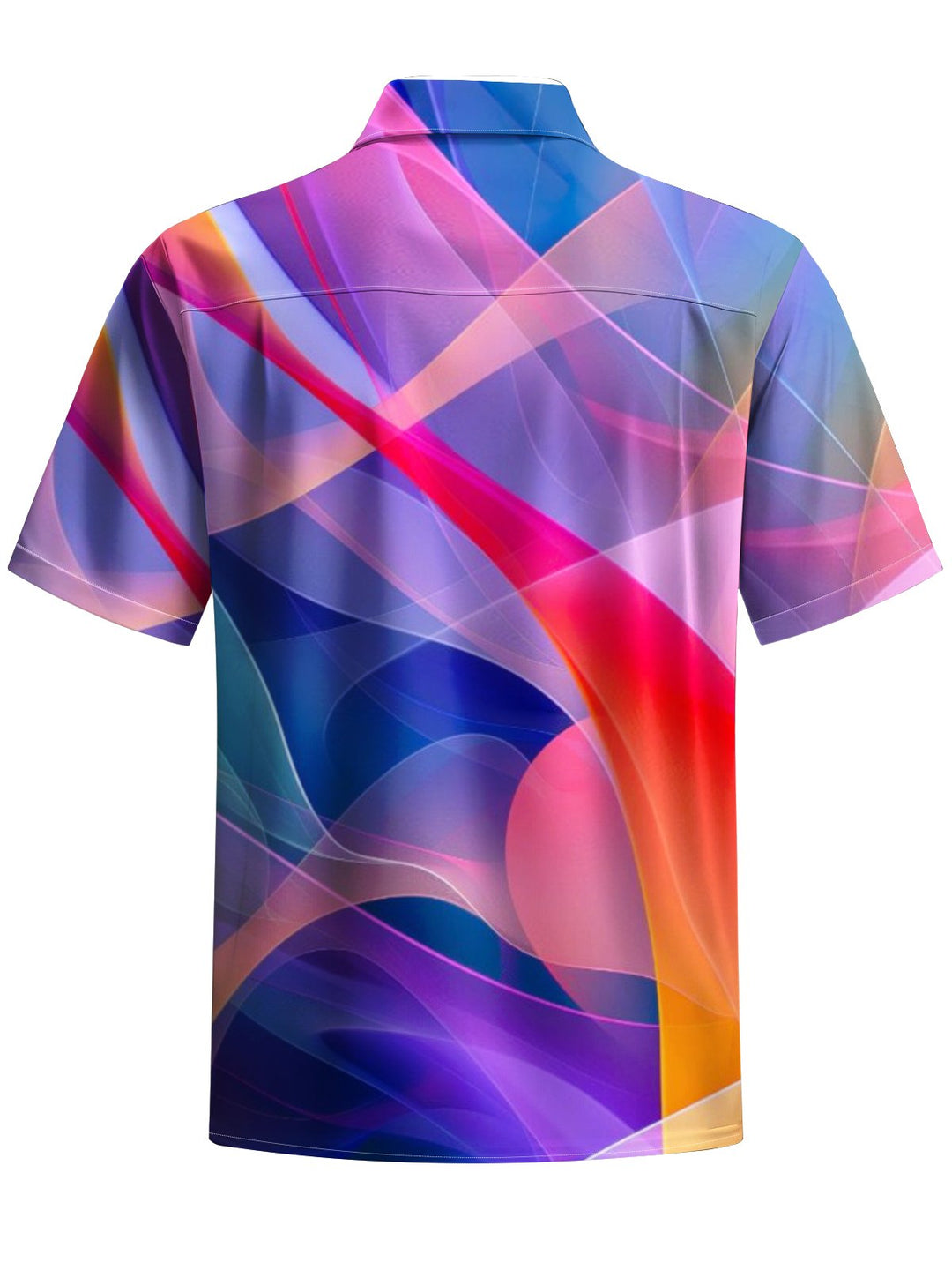 Alohadaddy® Casual Abstract Print Art Stretch Men&