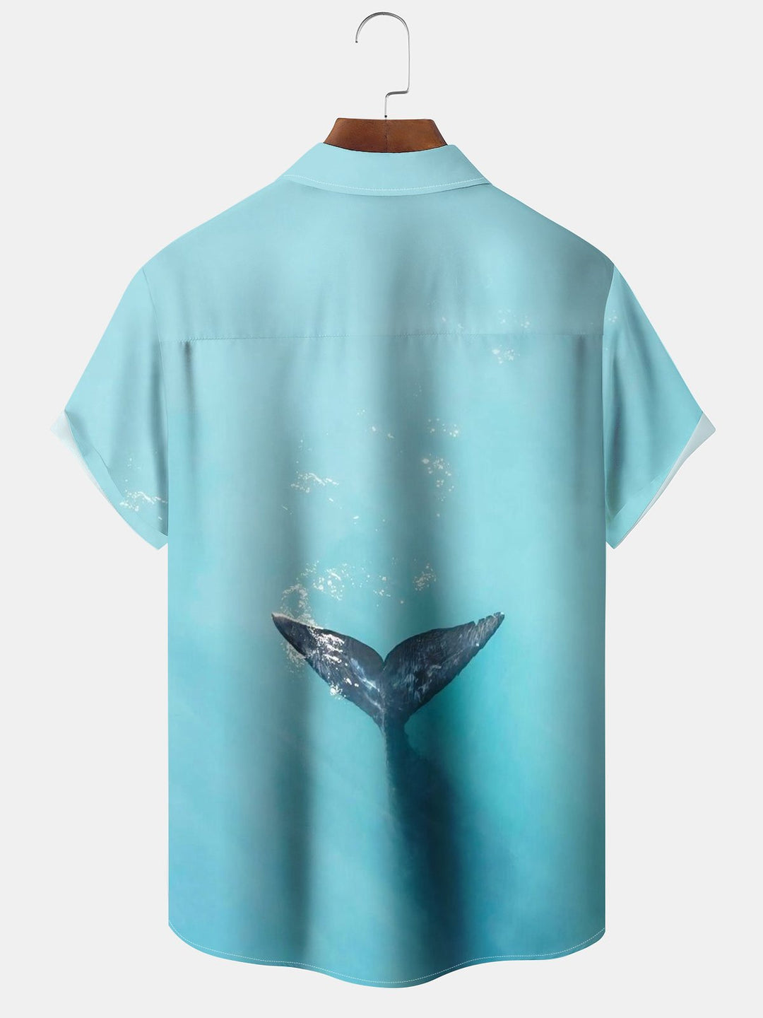 Alohadaddy® Hawaiian Ocean Whale Print Men&