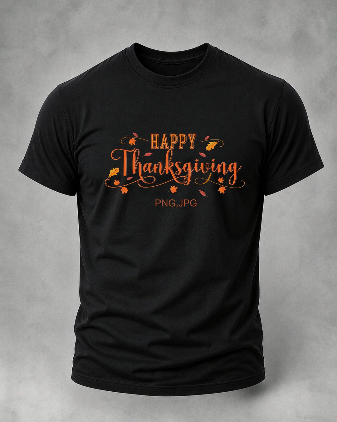 Alohadaddy® Holiday/Thanksgiving Graphic Crew-Neck Short-Sleeve T-Shirt
