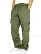 Alohadaddy Multi-pocket Drawstring Sport Casual Pants