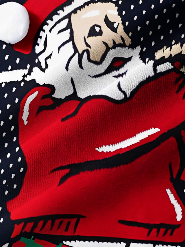 Alohadaddy Christmas Holiday Blue Men&