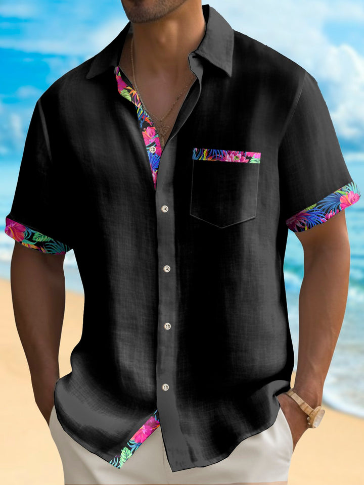 Alohadaddy Basic Floral Patchwork Men&
