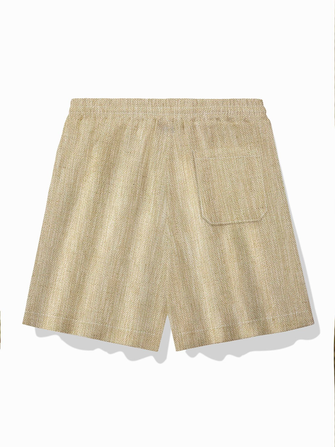 Pantalones cortos de playa Alohadaddy Beach Vacation Apricot para hombre, pantalones cortos casuales elásticos de secado rápido