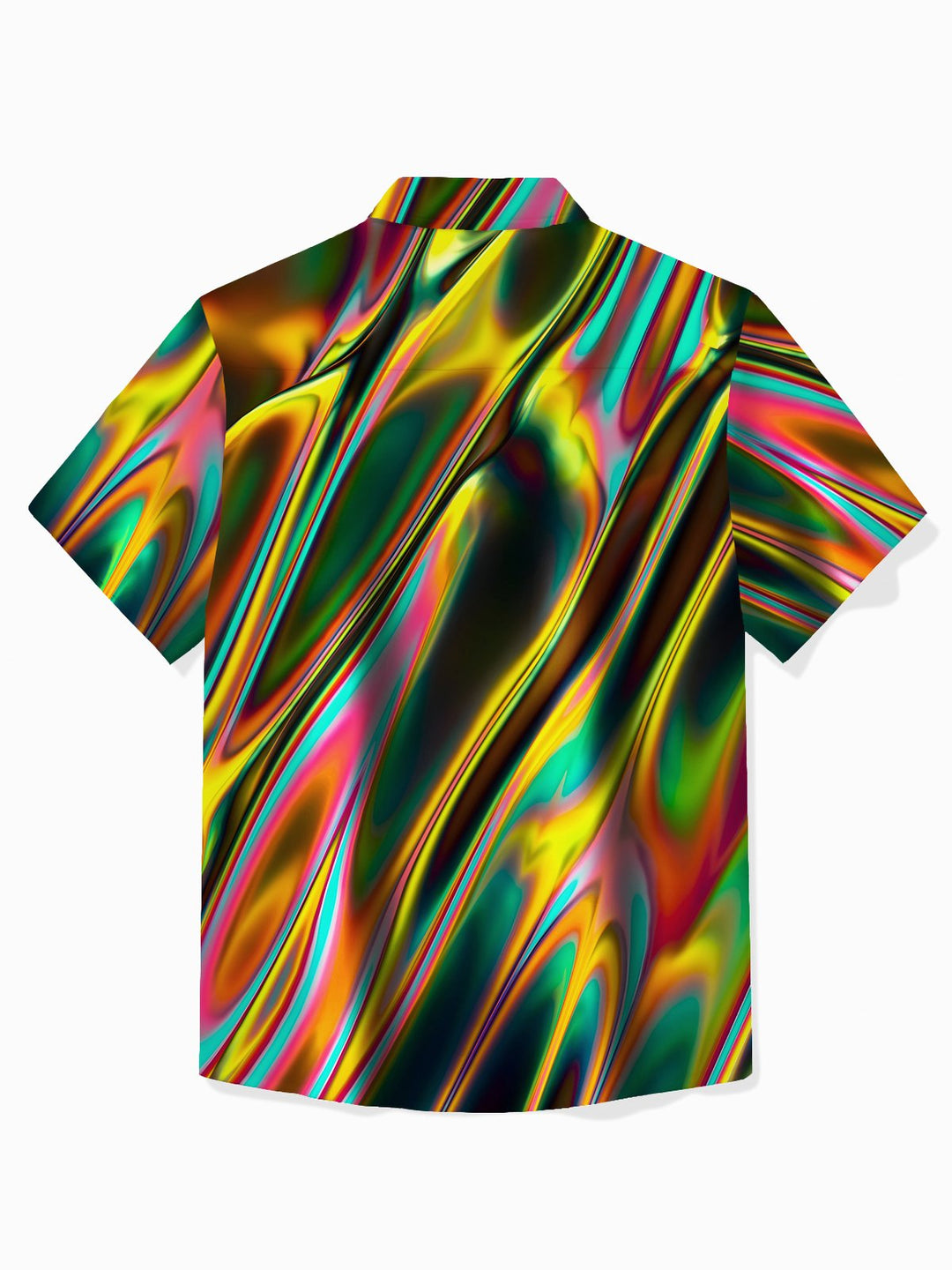 Alohadaddy Vintage 60s Psychedelic Textured Print Men&