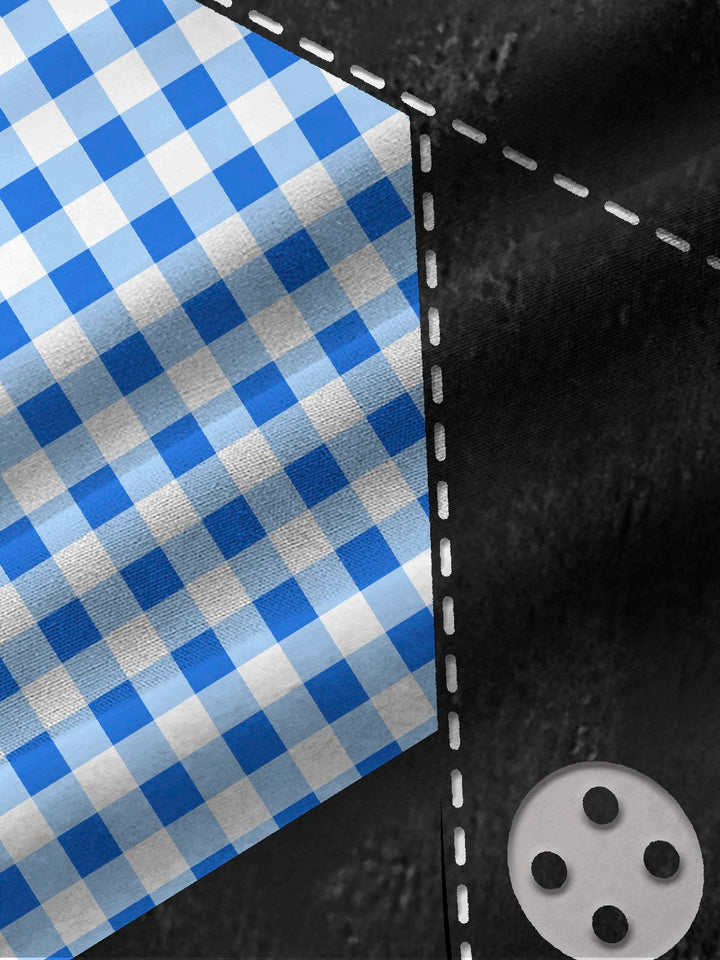 Camisa elástica con bolsillo en el pecho para hombre con estampado de dibujos animados de cerveza divertida Oktoberfest de Alohadaddy, talla grande