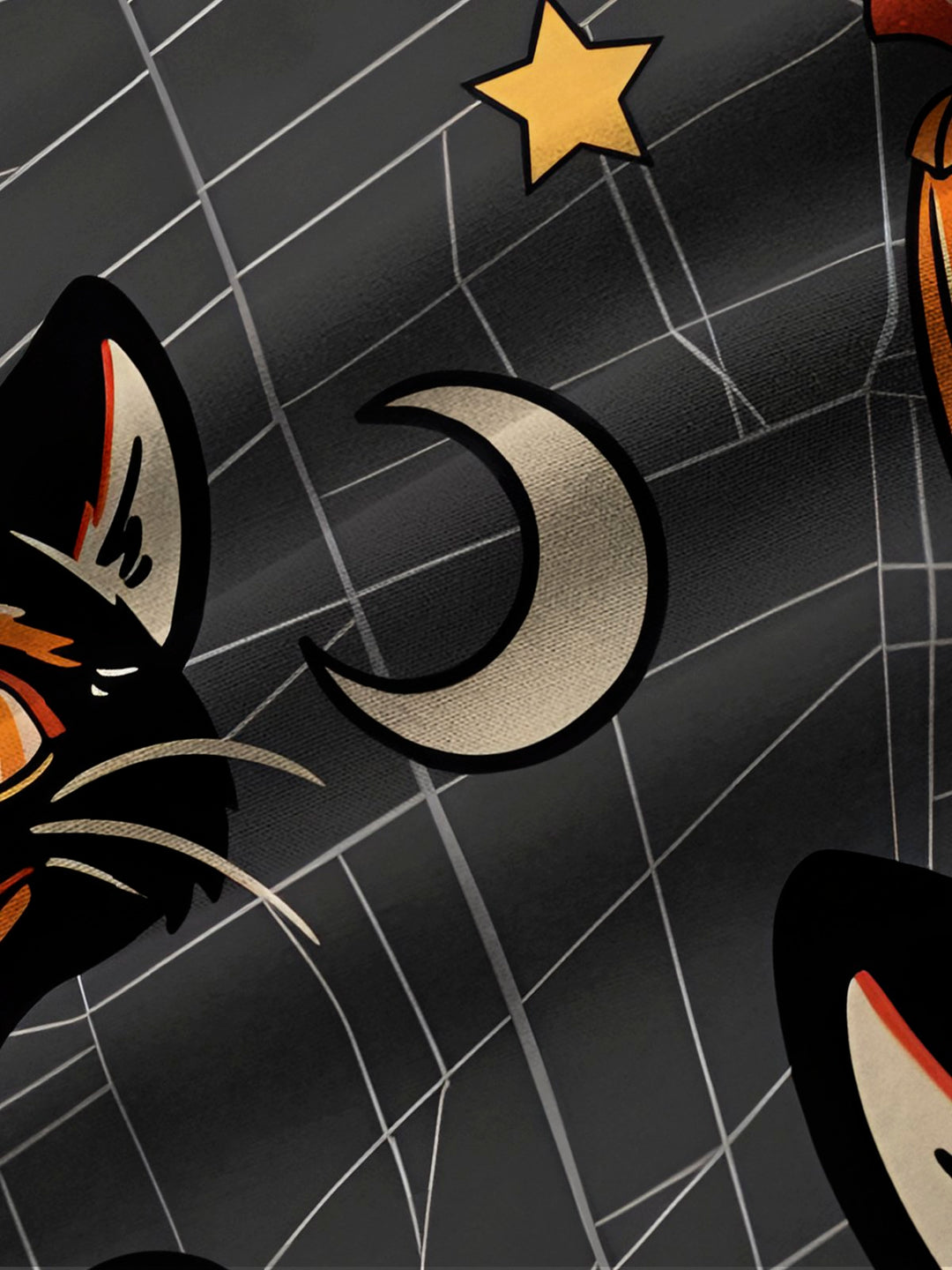Alohadaddy Halloween Cartoon Print Men&