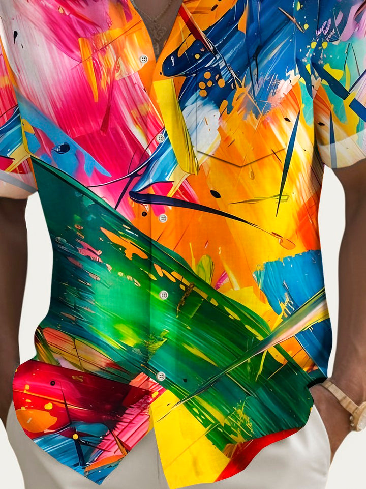 Alohadaddy® Vintage Abstract Art Print Men&