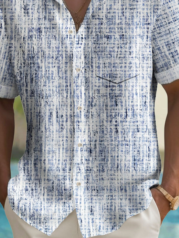 Alohadaddy® Vintage Abstract Texture Print Men&