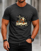 Alohadaddy® Men's Casual Halloween Skull And Ghost Short-Sleeve T-Shirt