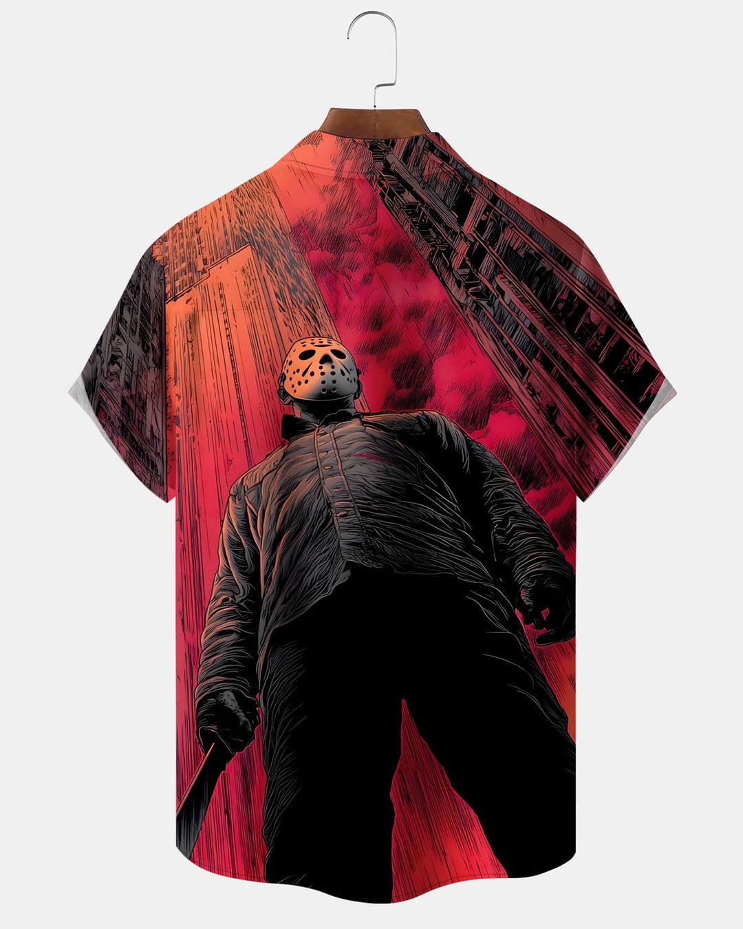 Alohadaddy® Halloween Portrait Movie Print Men&