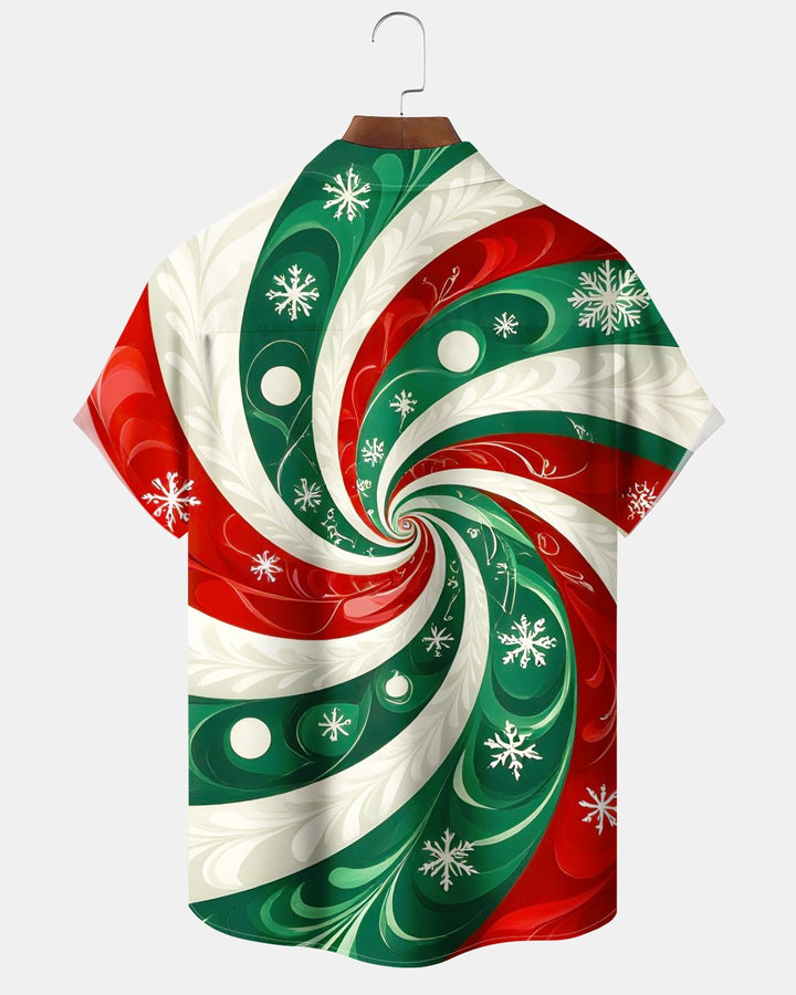 Alohadaddy® Holiday Christmas Colorful Abstract Art Print Men&