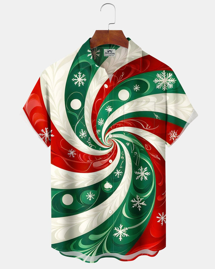 Alohadaddy® Holiday Christmas Colorful Abstract Art Print Men&