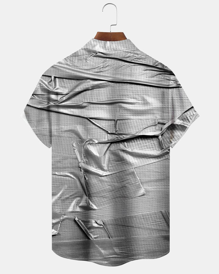 Alohadaddy® Casual Abstract Tape Print Men&