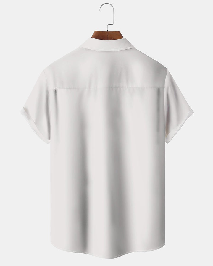 Alohadaddy® Casual Musical Note Geometric Print Men&