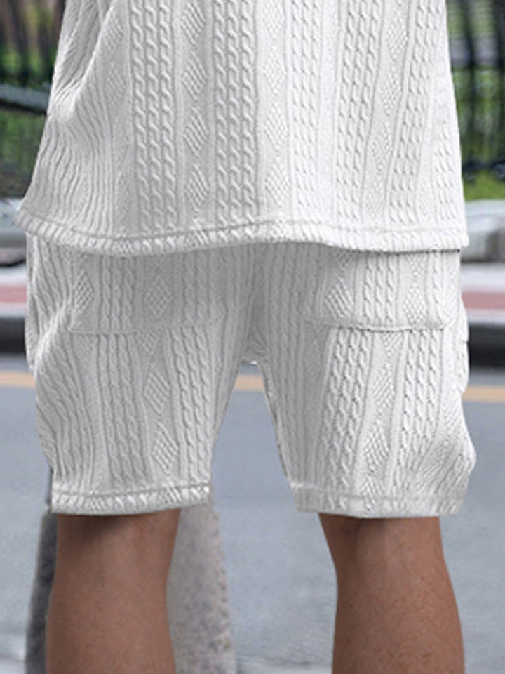 Alohadaddy Basics Casual Jacquard Men&
