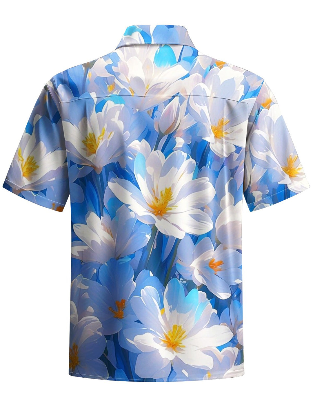 Alohadaddy® Hawaiian floral print with chest pocket for men&