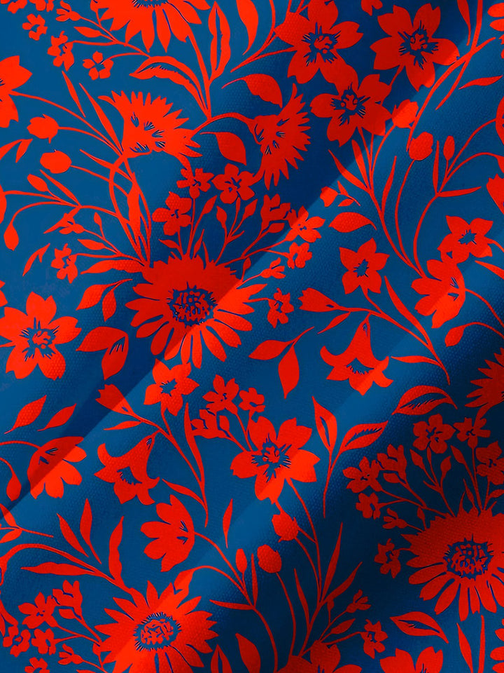 Alohadaddy® Casual Floral Print Pocket Men&
