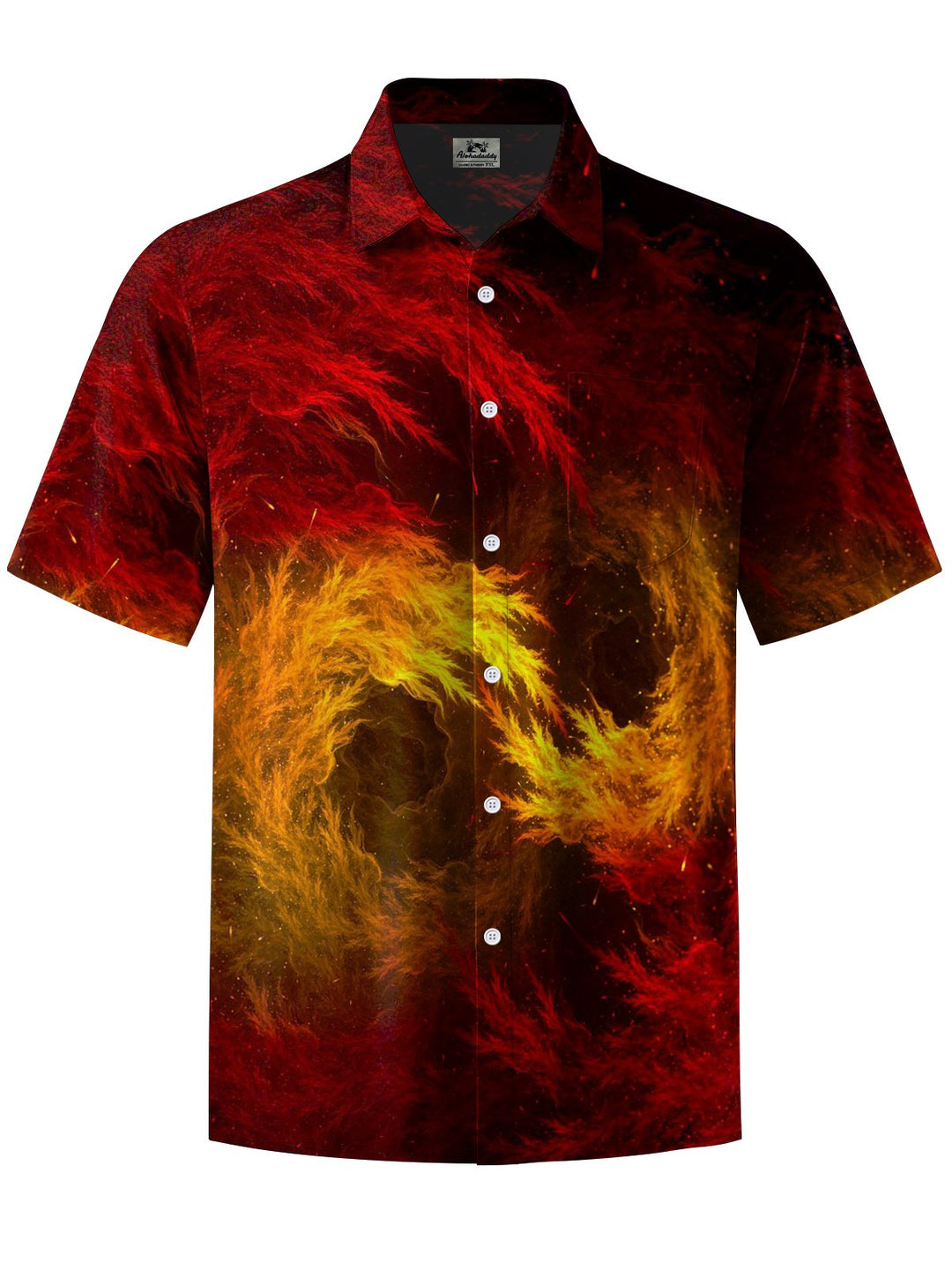 Alohadaddy® Retro Abstract Art Print Pocket Stretch Men&