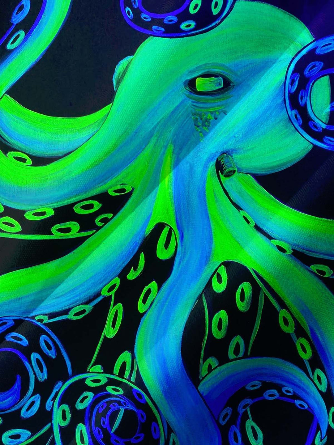 Alohadaddy® Casual Octopus Print Art Pocket Elastic Men&