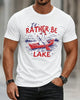 Alohadaddy® Men's Short-Sleeve Crew Neck T-Shirt – Hawaii Duck Paddling Print