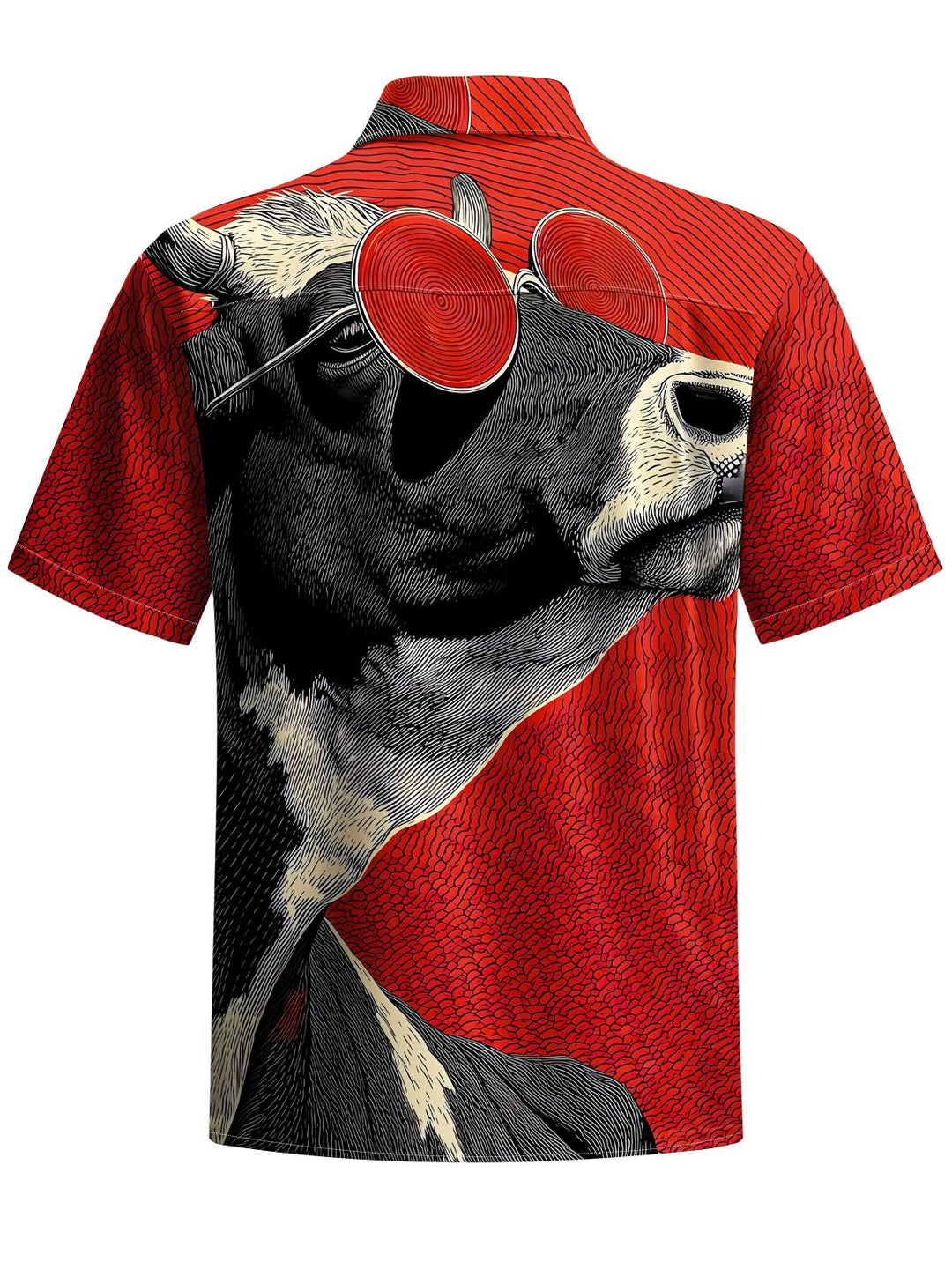 Alohadaddy® Vintage Cow Print Moisture Wicking Men&