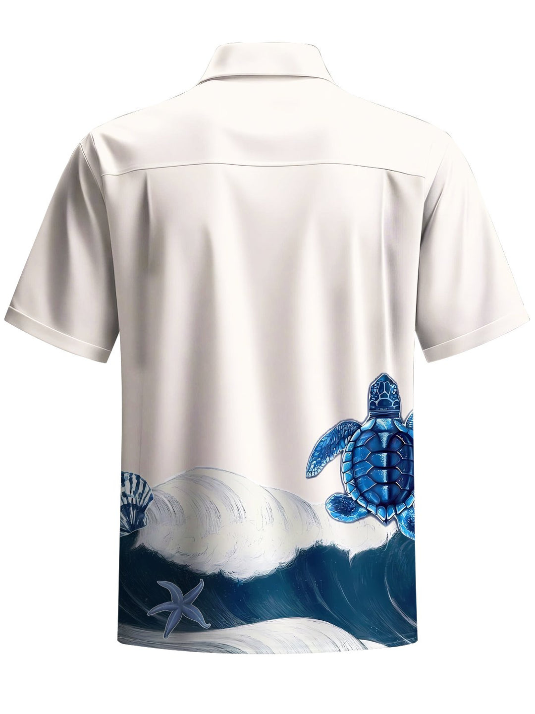 Alohadaddy® Casual Surf Art Print Mens Wicking Short Sleeve Shirt Big &amp; Tall
