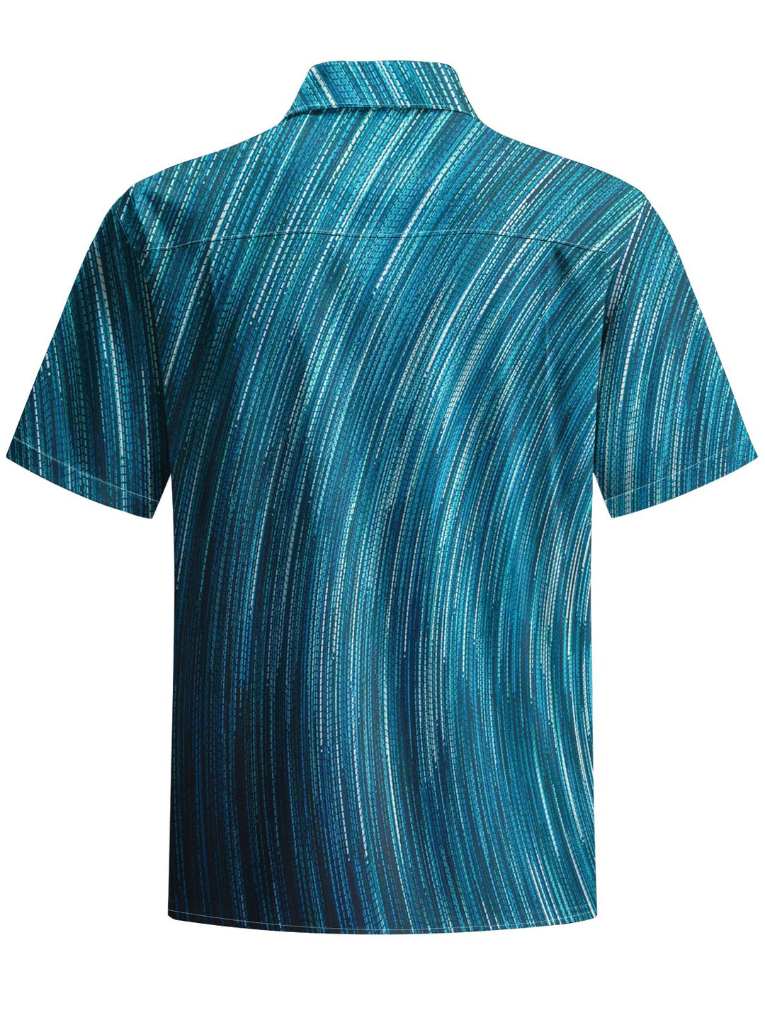 Alohadaddy® Casual Stripe Art Print Men&