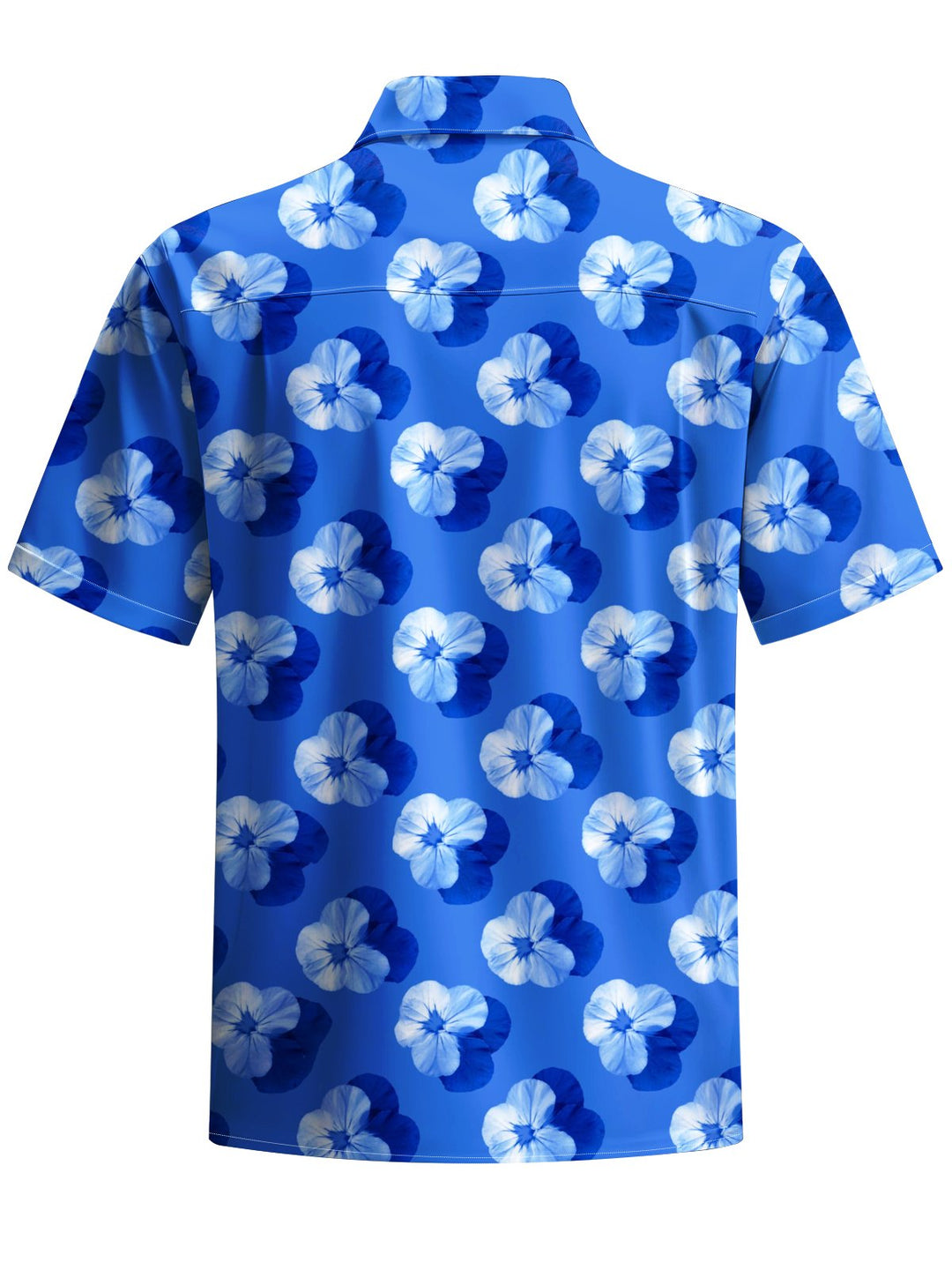 Alohadaddy® Hawaiian Flowers Art Print Chest Pocket Men&