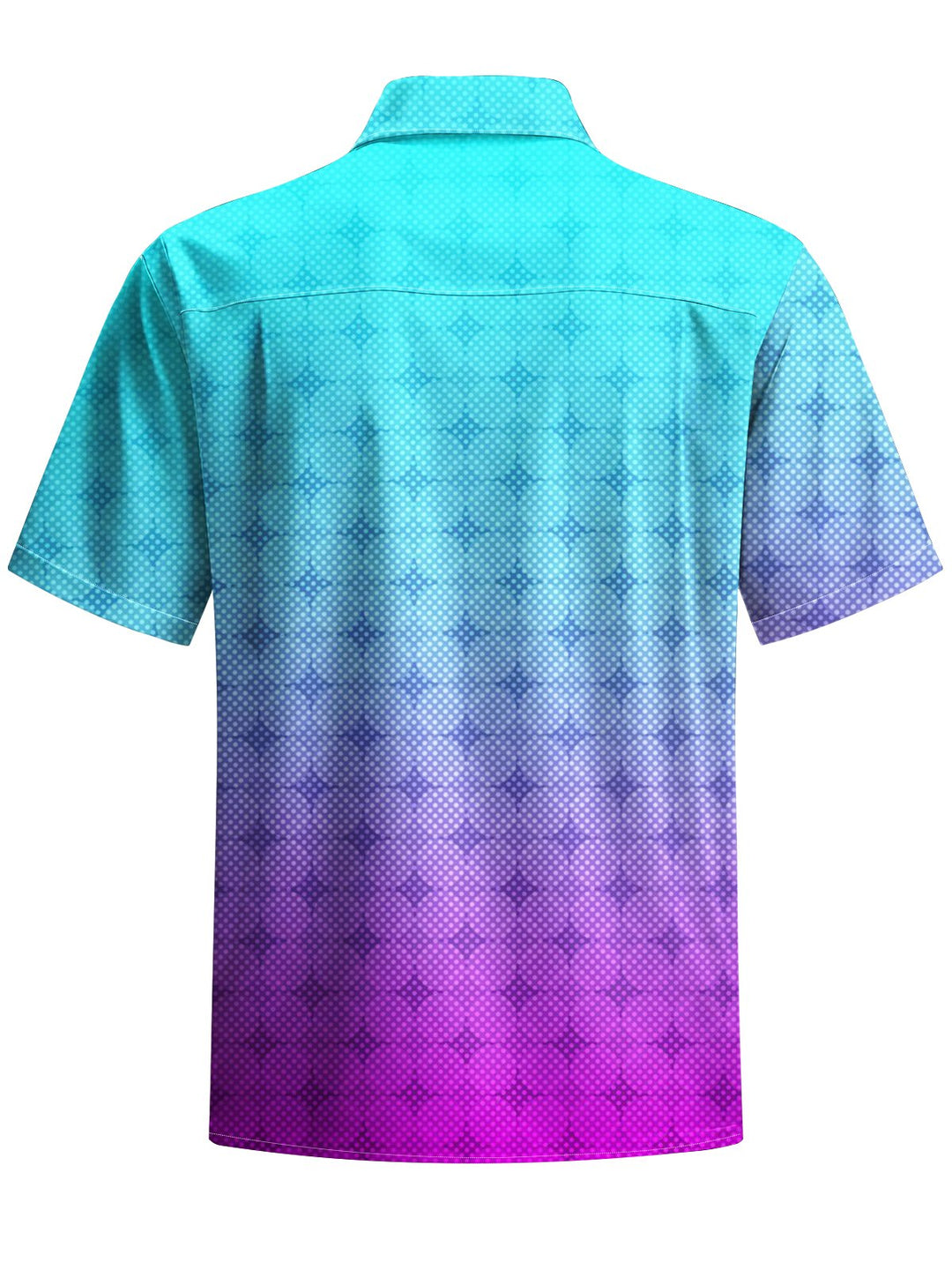 Alohadaddy® Casual Gradient Geometric Art Print Men&