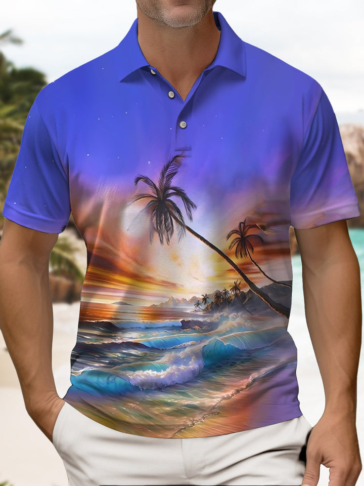 Alohadaddy® Hawaiian Coconut Tree Art Print Men&