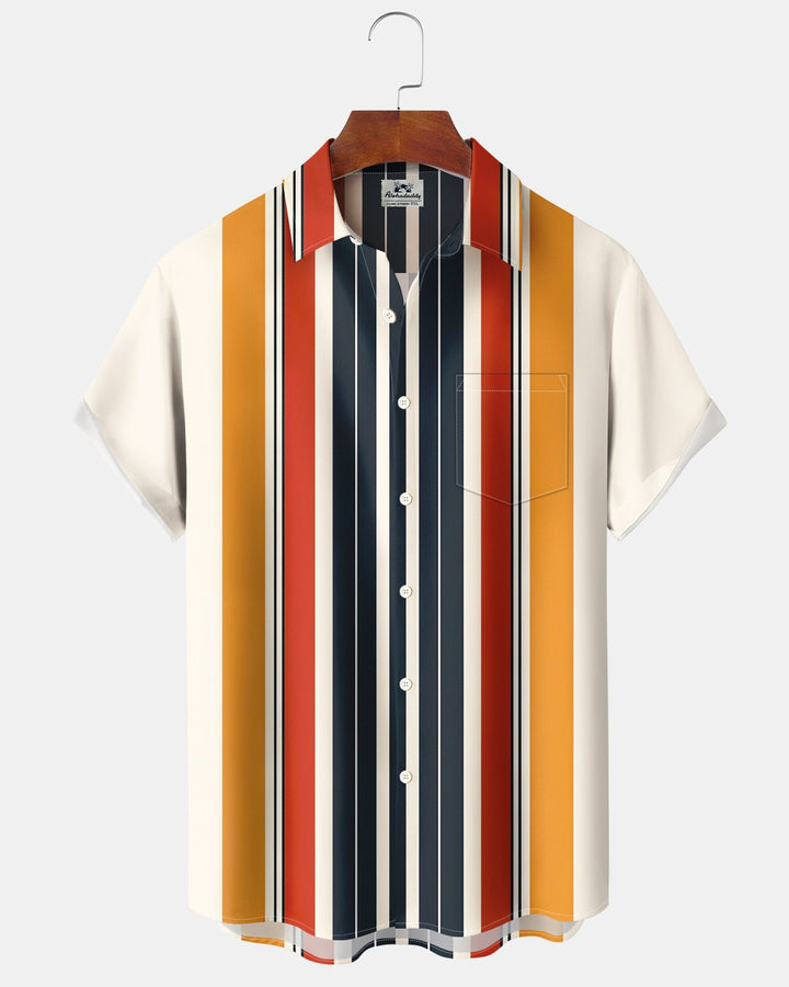 Alohadaddy® Casual Geometric Print Men&