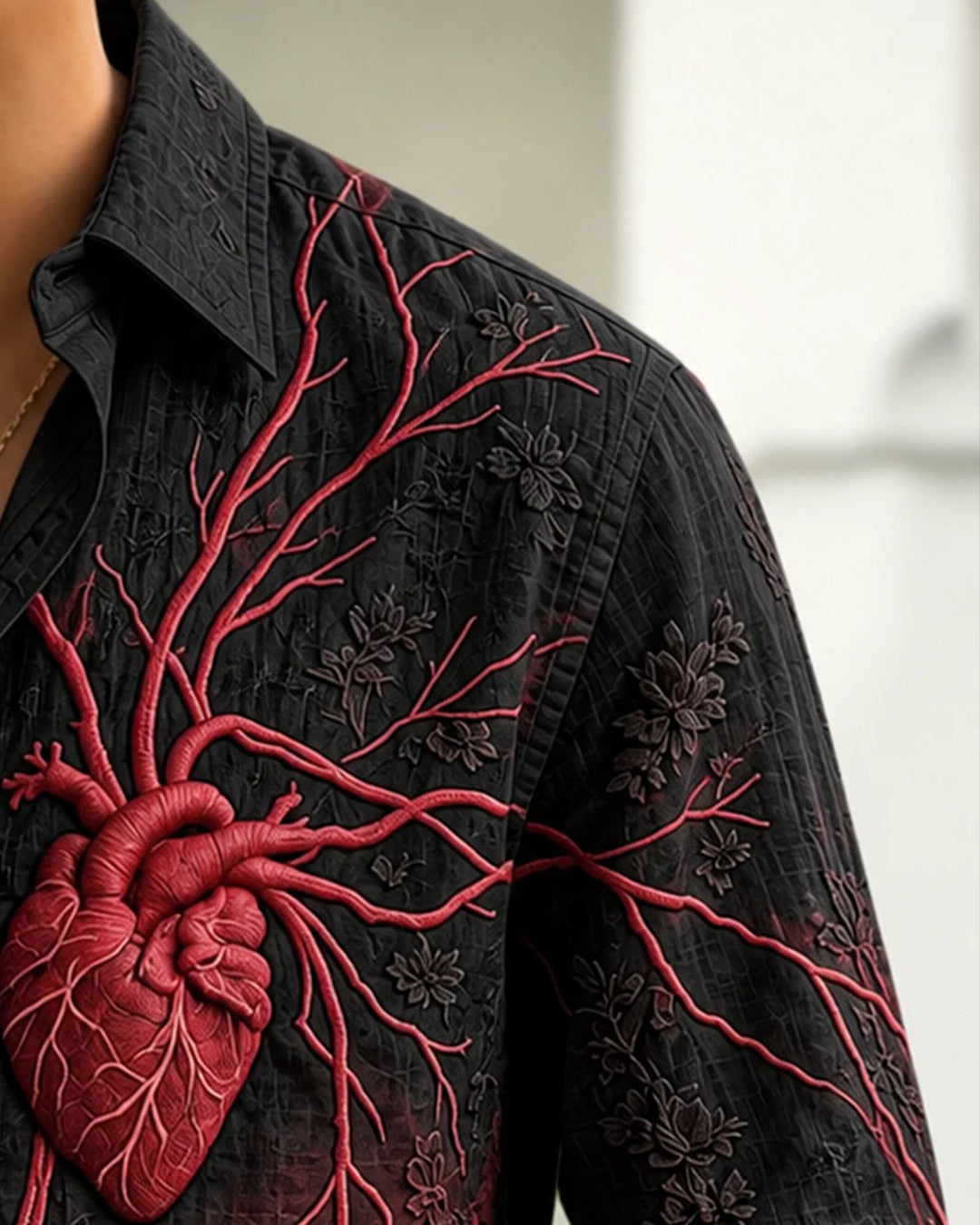 Alohadaddy® Halloween Cardiovascular Print Men&