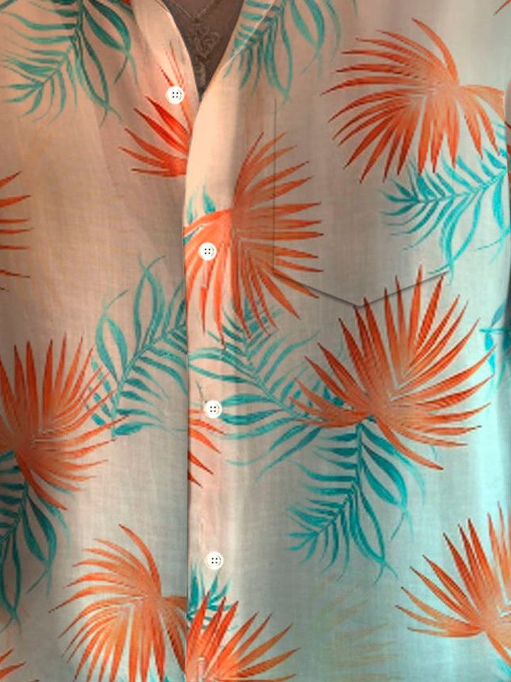 Alohadaddy Hawaiian Botanical Ombre Print Men&