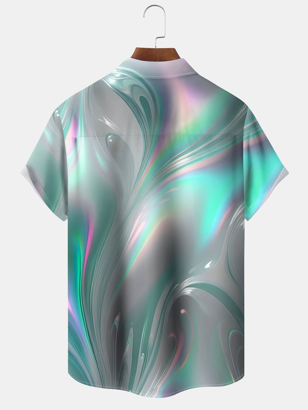 Alohadaddy® Hawaii Abstract Gradient Art Print Moisture Wicking Stretch Men&