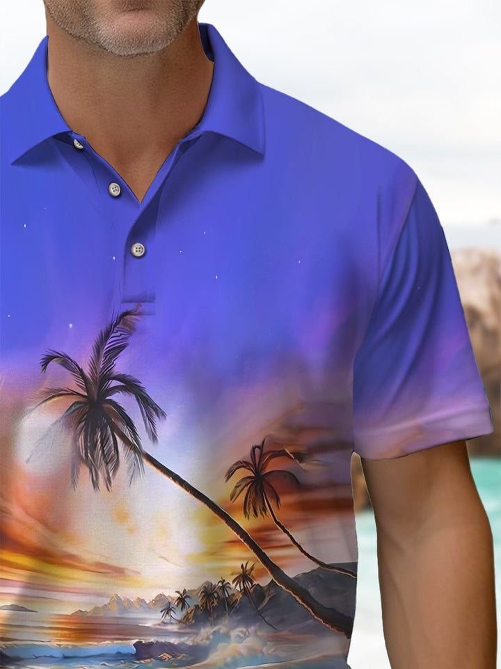 Alohadaddy® Hawaiian Coconut Tree Art Print Men&