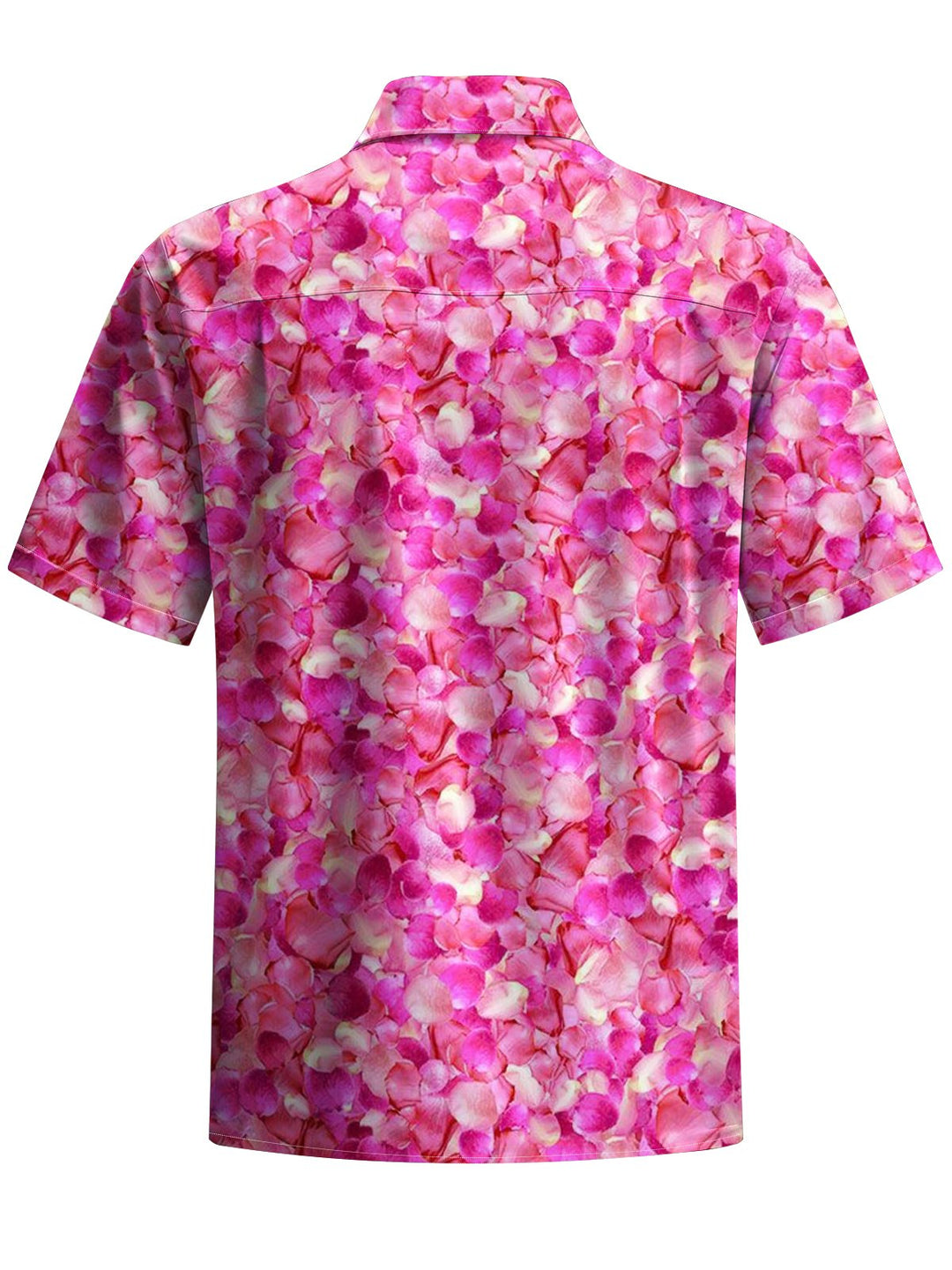Alohadaddy® Hawaiian floral print with moisture-wicking chest pocket for men&
