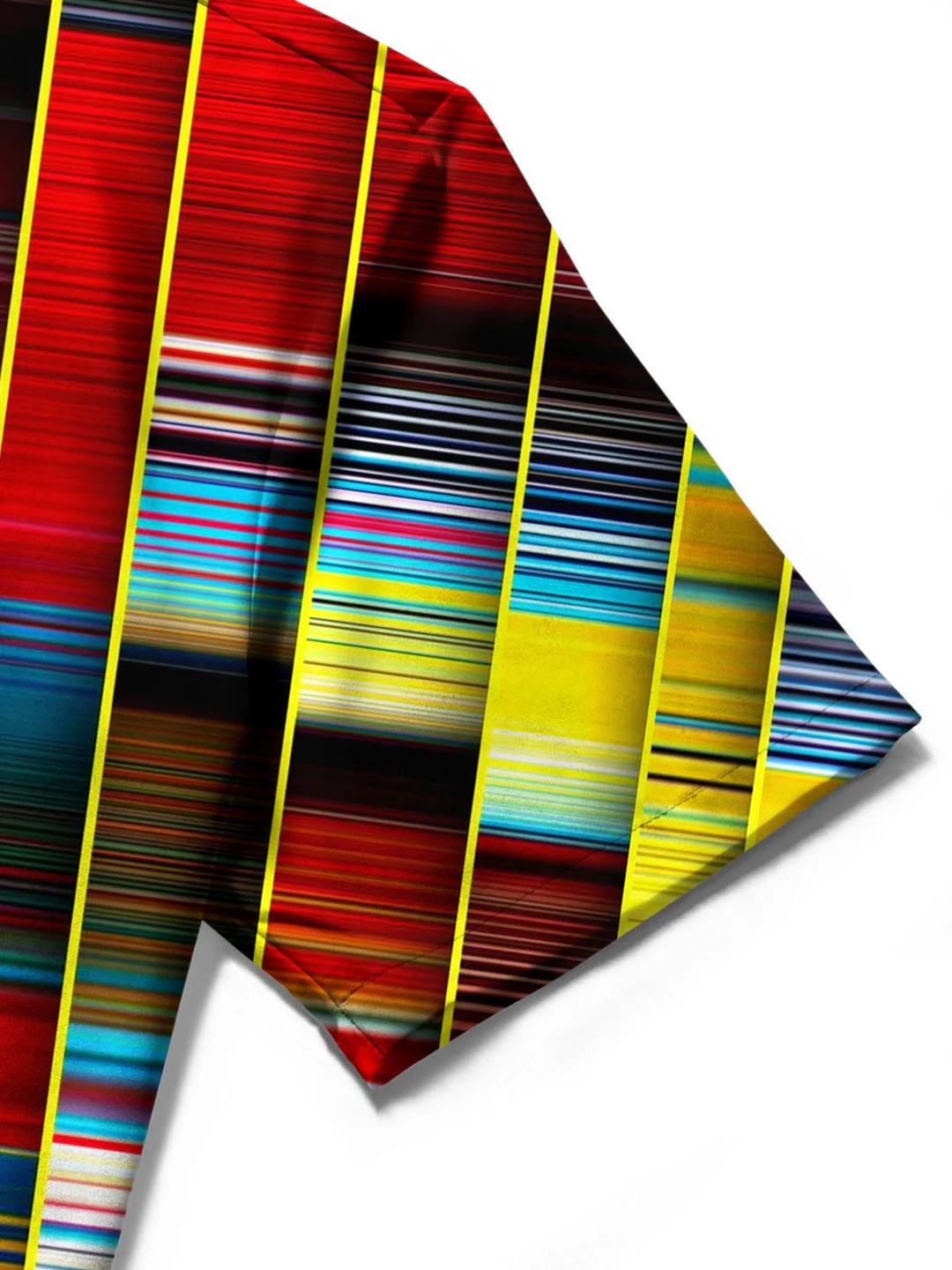 Alohadaddy® Casual Stripe Print Art Pocket Stretch Men&