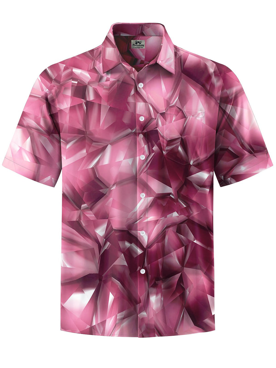 Alohadaddy® Casual Geometric Art Print Pocket Stretch Men&