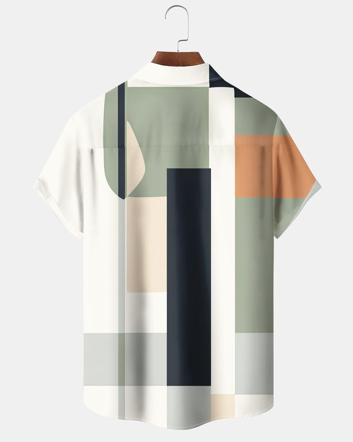 Alohadaddy® Casual Geometric Print Men&