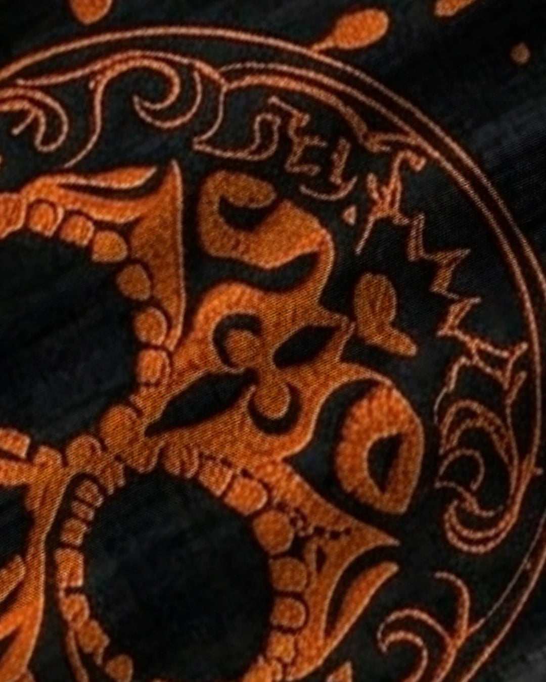 Alohadaddy® Halloween Skull and Pumpkin Print Men&