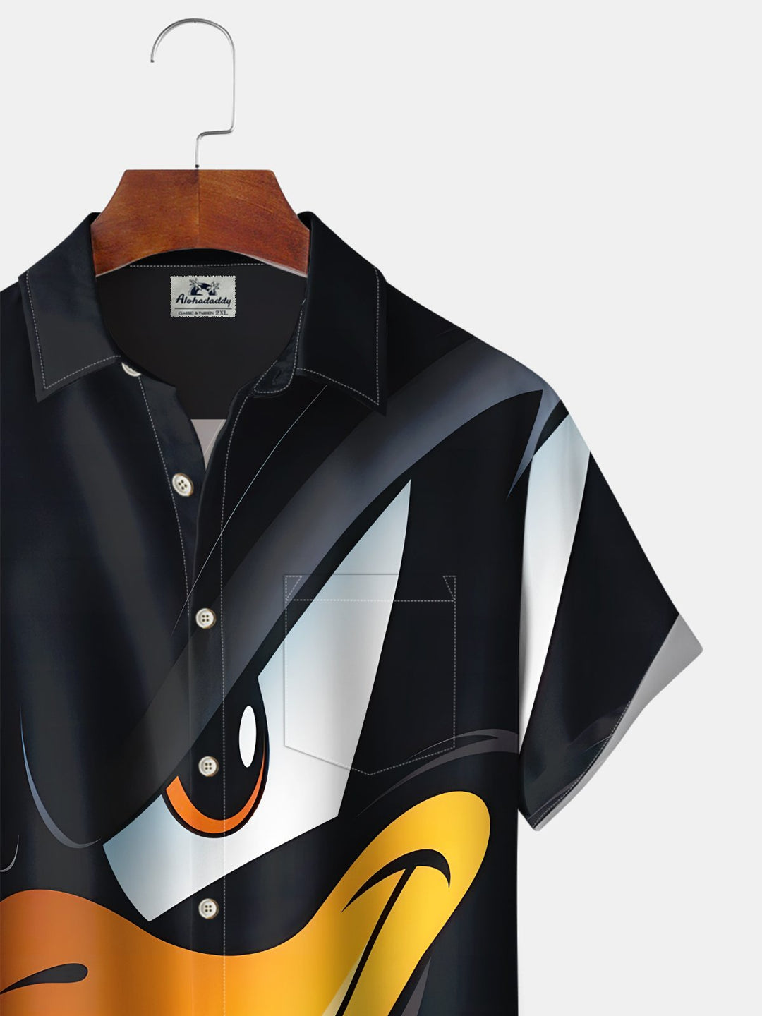 Alohadaddy® Casual Cartoon Duck Gradient Color Print Art Stretch Men&