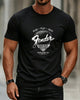 Alohadaddy® Men's Casual Rock Guitar Pick Short-Sleeve T-Shirt