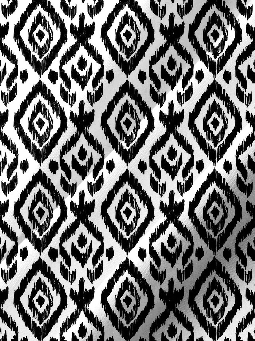 Alohadaddy® Casual Geometric Art Print Chest Pocket Men&